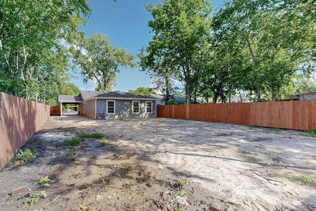 2188 Jordan Valley Dr, Dallas, TX 75253 - back of property with a fenced backyard