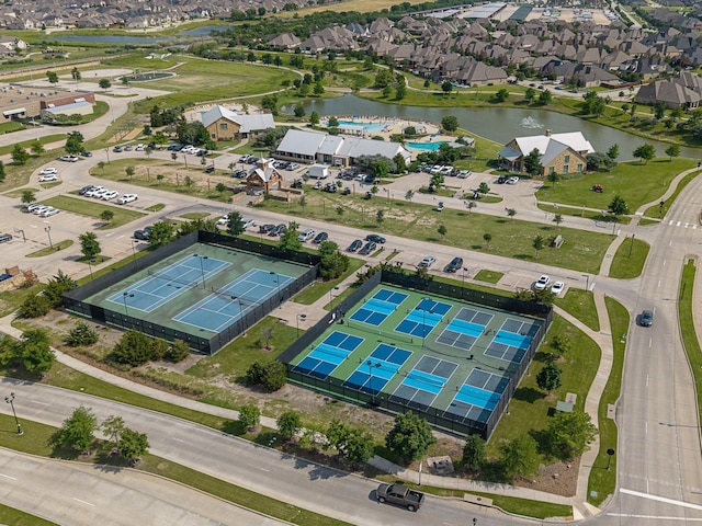 1424 Bellaire St, Celina, TX 75009 - view of property location with a large body of water and nearby suburban area