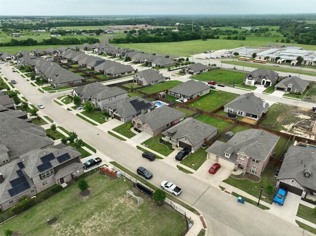 birds eye view of property featuring a residential view