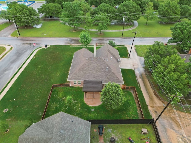 311 Wilson St, Whitesboro, TX 76273 - aerial view of property and surrounding area