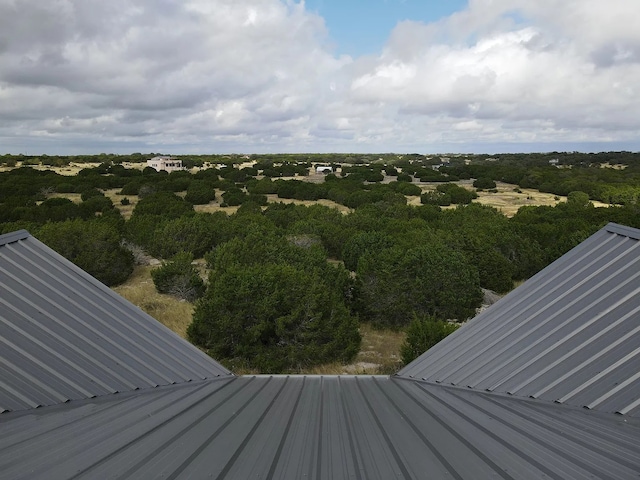 details with metal roof