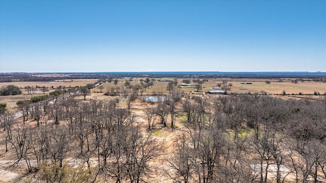 1906 Coleman Ranch Rd, Tolar, TX 76476 - birds eye view of property with a rural view