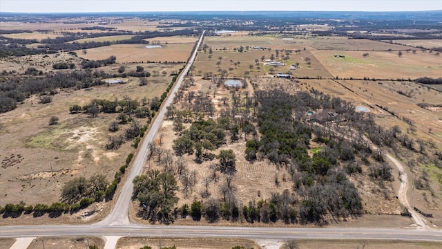 1906 Coleman Ranch Rd, Tolar, TX 76476 - drone / aerial view featuring a rural view