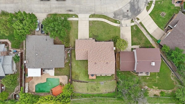 drone / aerial view