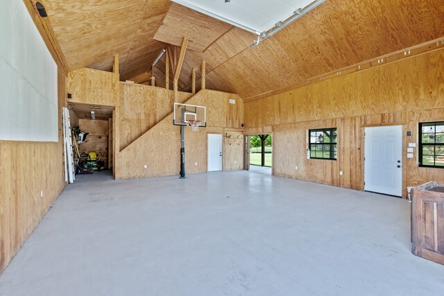 view of sport court