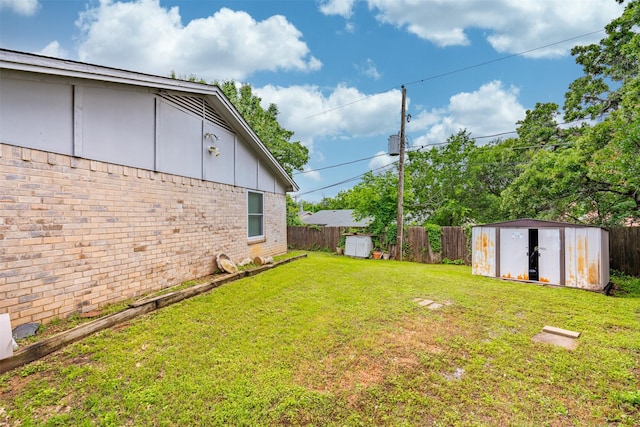 4212 Selina Ct, Arlington, TX 76016 - view of yard with a storage shed and an outbuilding