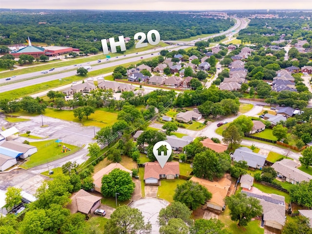 4212 Selina Ct, Arlington, TX 76016 - aerial perspective of suburban area