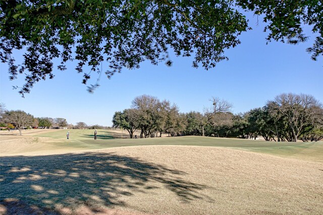 view of community featuring golf course view