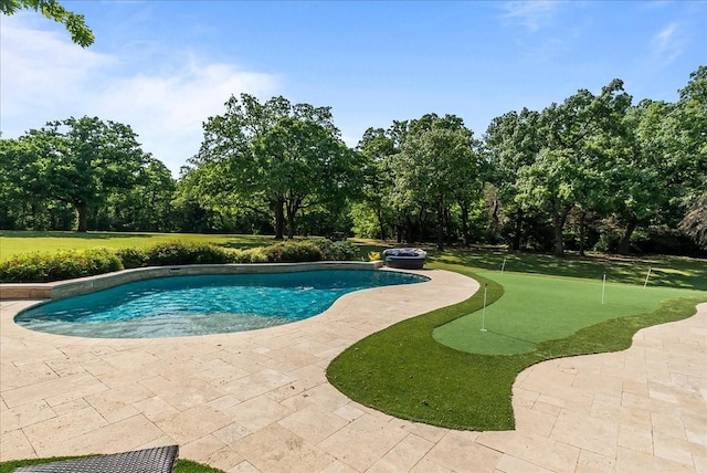 8230 County Road 530, Mansfield, TX 76063 - pool featuring a patio