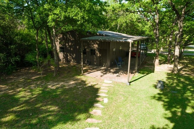 8230 County Road 530, Mansfield, TX 76063 - view of yard with an outbuilding and a pole building