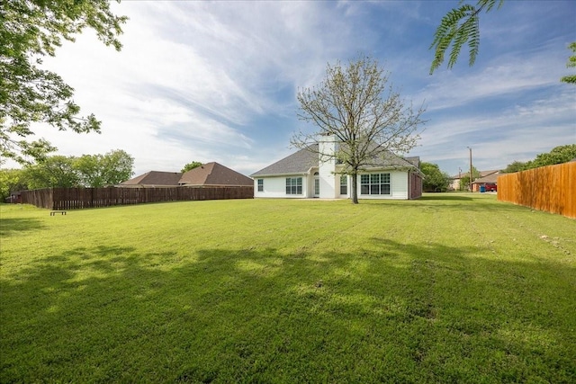 265 Old Spanish Trl, Valley View, TX 76272 - view of yard featuring fence