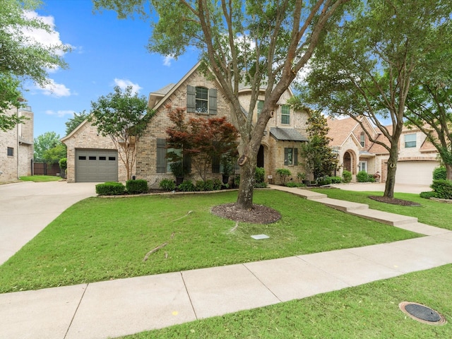 10 Tennis Village Dr, Heath, TX 75032 - traditional home featuring driveway, brick siding, and an attached garage