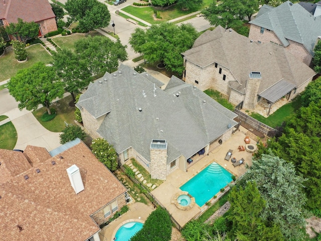 10 Tennis Village Dr, Heath, TX 75032 - view of subject property featuring a pool