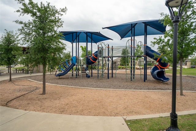 view of communal playground