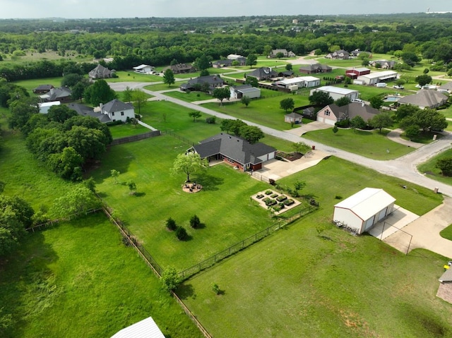 aerial view