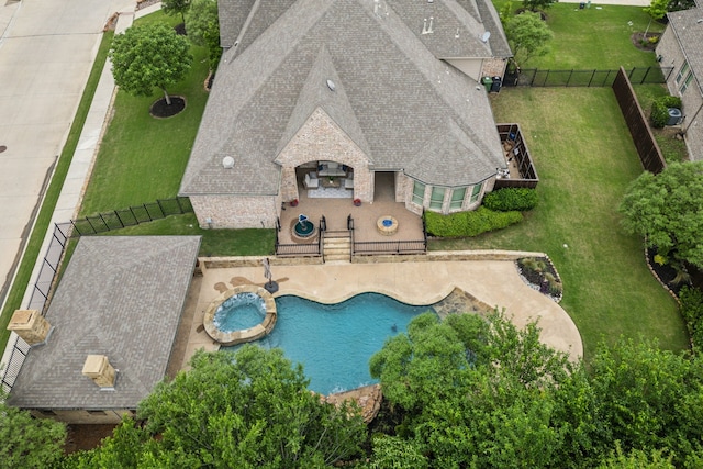 280 Gentry Dr, Prosper, TX 75078 - aerial view
