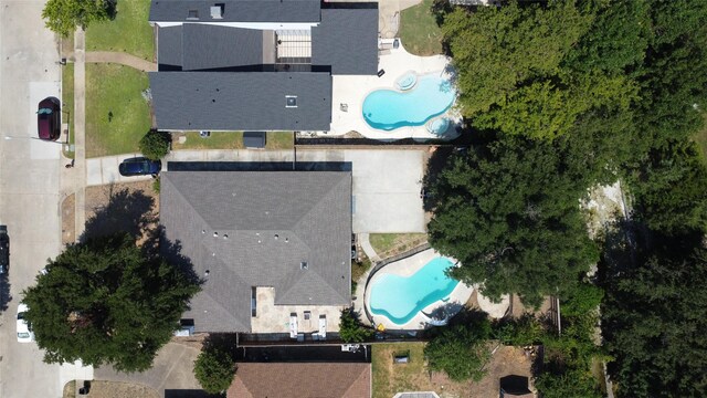 drone / aerial view