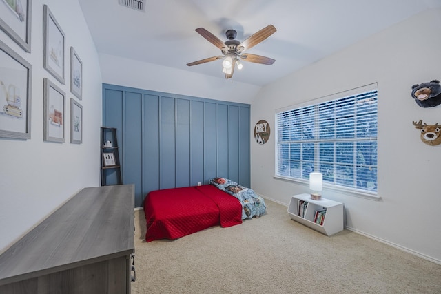 3949 Sunnygate Dr, Fort Worth, TX 76262 - bedroom featuring carpet flooring and ceiling fan