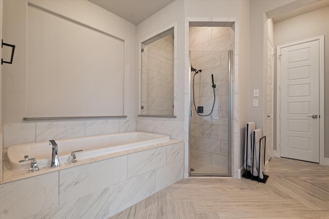 3320 Alexandra Ln, Celina, TX 75009 - bathroom featuring a stall shower and a bath