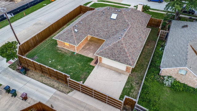 aerial view