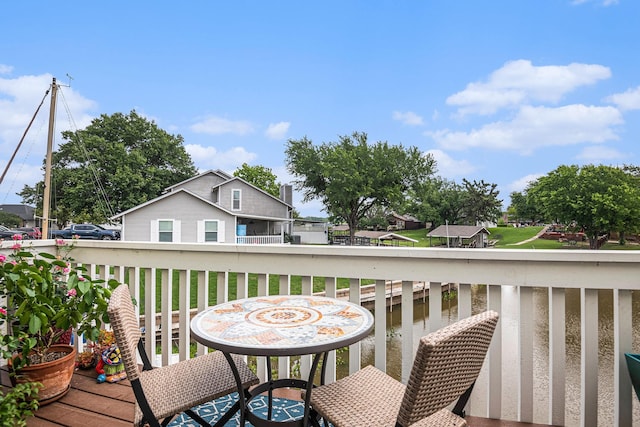 672 Harbor Dr, Azle, TX 76020 - view of balcony