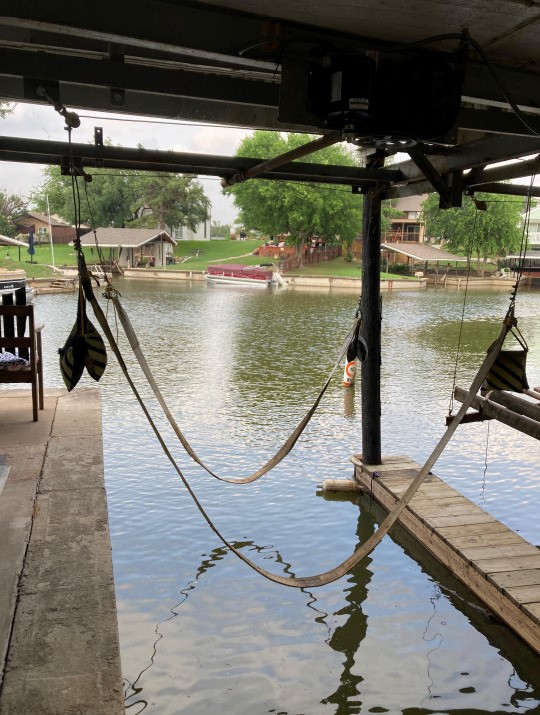 672 Harbor Dr, Azle, TX 76020 - dock featuring a water view