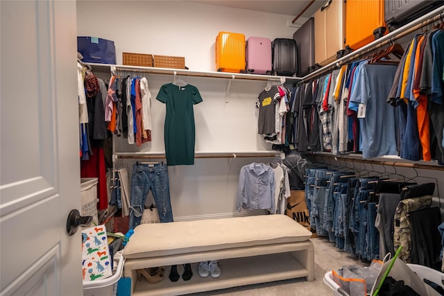 2308 Topaz Dr, Rockwall, TX 75087 - walk in closet with carpet floors