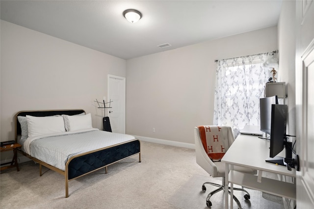 2308 Topaz Dr, Rockwall, TX 75087 - bedroom with baseboards, light colored carpet, and visible vents