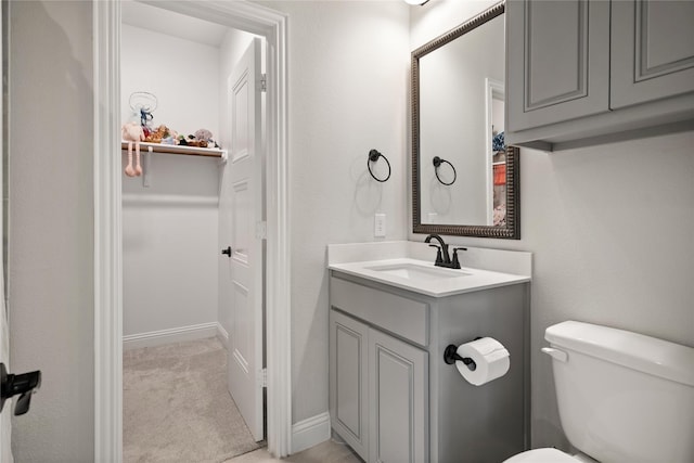2308 Topaz Dr, Rockwall, TX 75087 - bathroom featuring vanity and toilet