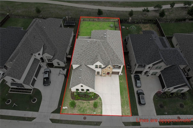 2308 Topaz Dr, Rockwall, TX 75087 - drone / aerial view