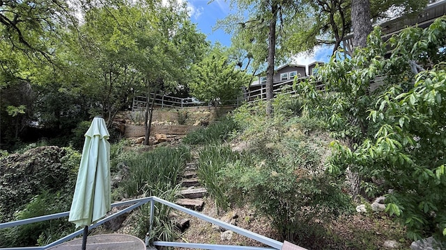 407 S Lakewood Cir, Lake Bridgeport, TX 76426 - view of yard featuring fence