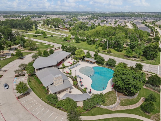 aerial view