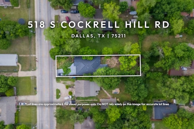 518 S Cockrell Hill Rd, Cockrell Hill, TX 75211 - aerial view