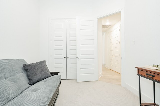 1925 Braided Mane Ave, Aubrey, TX 76227 - unfurnished bedroom featuring baseboards and light colored carpet