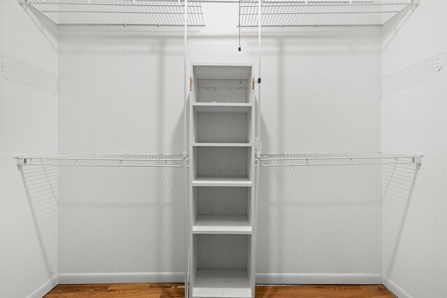 603 Sunnyvale Ln, Fairfield, TX 75840 - walk in closet with wood finished floors