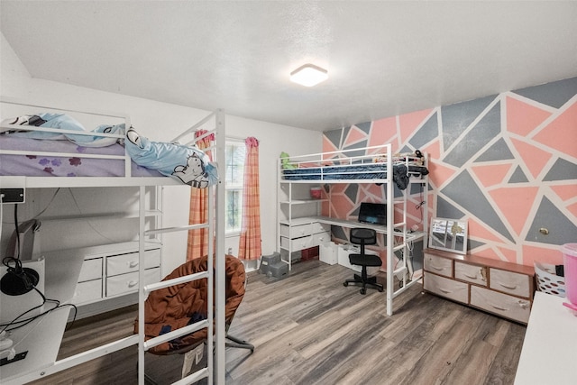517 Curts Dr, Grand Prairie, TX 75052 - bedroom with wood finished floors