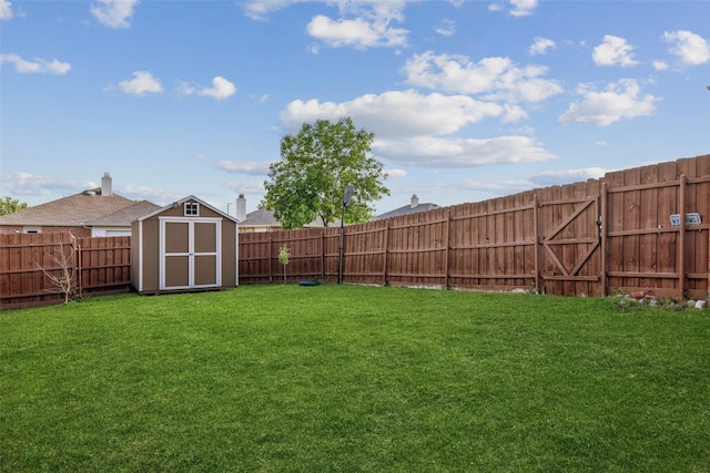 3065 Coolwood Ln, Rockwall, TX 75032 - view of yard with a shed and an outbuilding