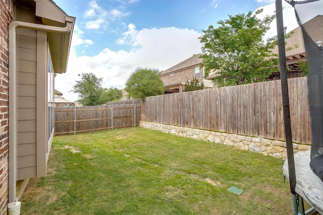 8357 Blue Periwinkle Ln, Fort Worth, TX 76123 - view of yard featuring a fenced backyard and visible vents