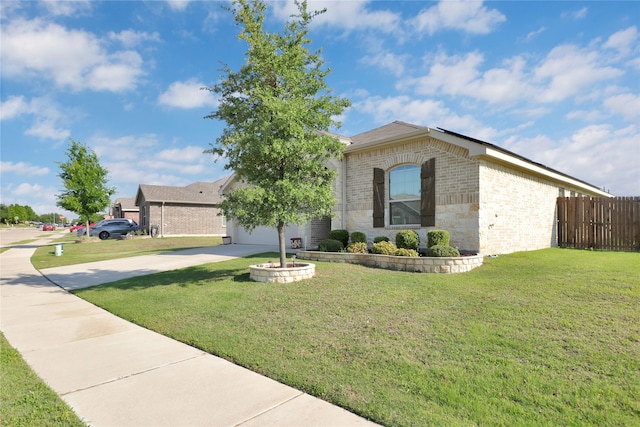5320 Creek Hill Ln, Fort Worth, TX 76179 - view of front of property featuring brick siding, concrete driveway, and an attached garage
