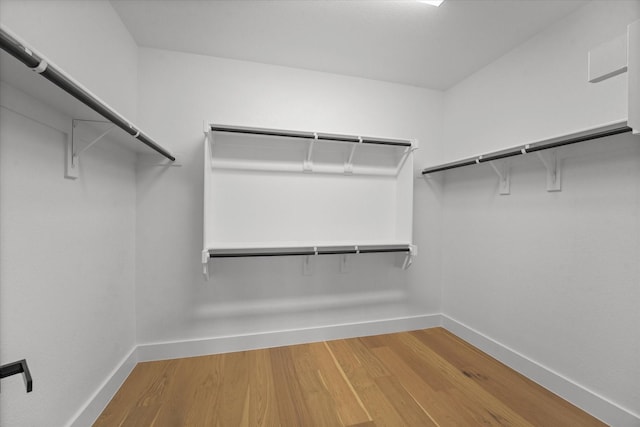 3805 Bluestem Blvd, Denton, TX 76226 - walk in closet with wood finished floors