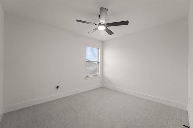 3805 Bluestem Blvd, Denton, TX 76226 - empty room with light colored carpet and a ceiling fan
