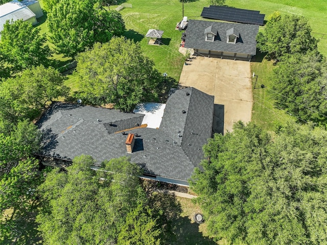 2802 Cinnamon Springs Rd, Glenn Heights, TX 75154 - aerial view
