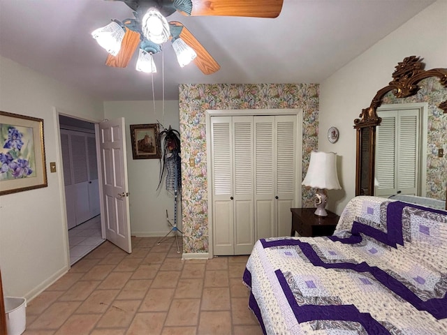 46916 US Highway 69 N, Bullard, TX 75757 - bedroom with baseboards and ceiling fan