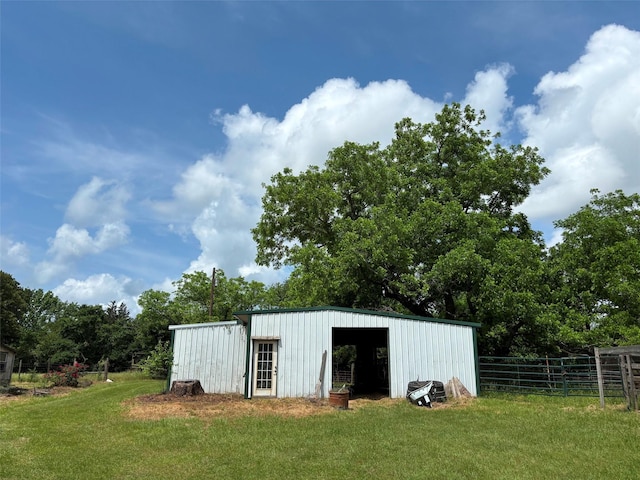 46916 US Highway 69 N, Bullard, TX 75757 - view of pole building with fence and a yard