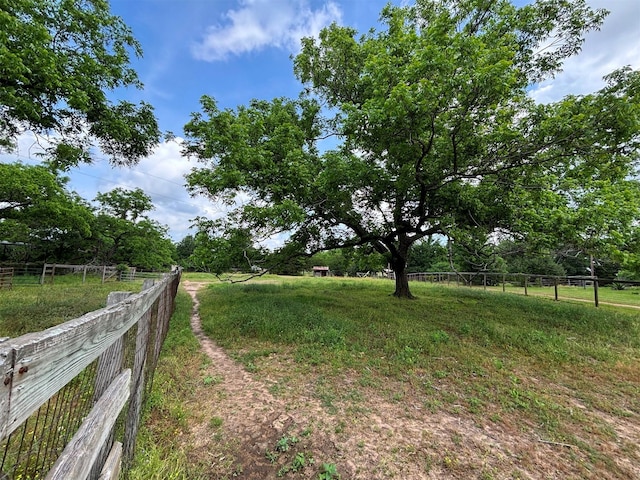 46916 US Highway 69 N, Bullard, TX 75757 - view of yard with a rural view and fence