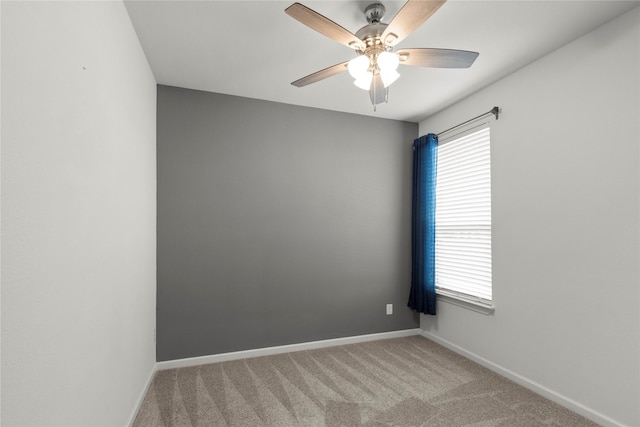 517 Williams Way, Van Alstyne, TX 75495 - carpeted spare room featuring a ceiling fan and baseboards