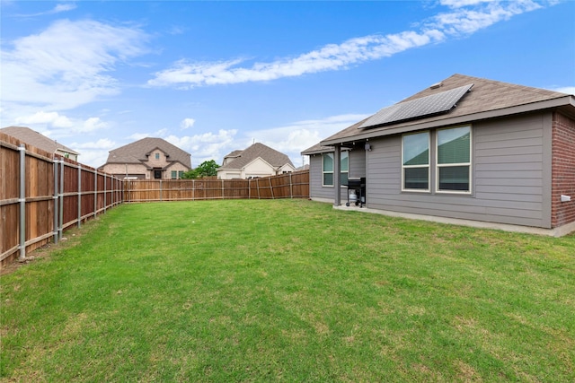 517 Williams Way, Van Alstyne, TX 75495 - view of yard featuring a fenced backyard