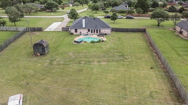 303 Valley View Ct, Rio Vista, TX 76093 - birds eye view of property