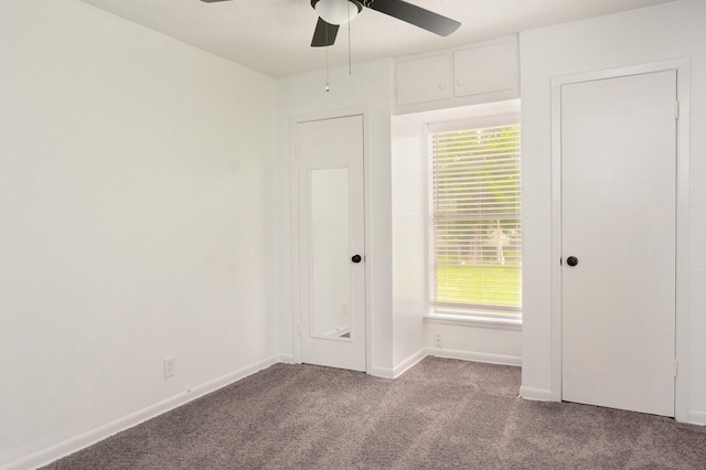 5524 Korth St, Sansom Park, TX 76114 - carpeted empty room featuring a ceiling fan and baseboards