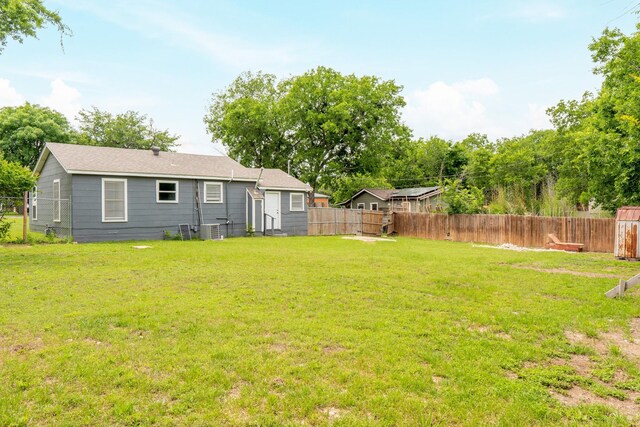 5524 Korth St, Sansom Park, TX 76114 - view of yard with cooling unit